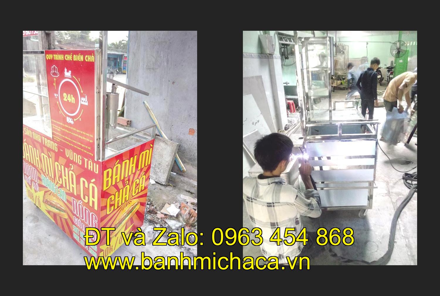 Bán xe bánh mì chả cá tại tỉnh Lạng Sơn