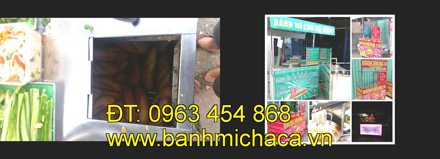 Bán xe bánh mì chả cá tại tỉnh Tiền Giang