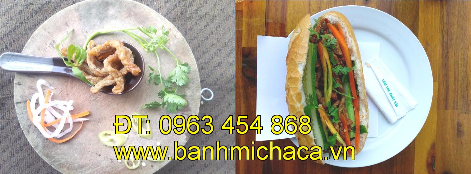 bánh mì chả cá tại tỉnh Bạc Liêu