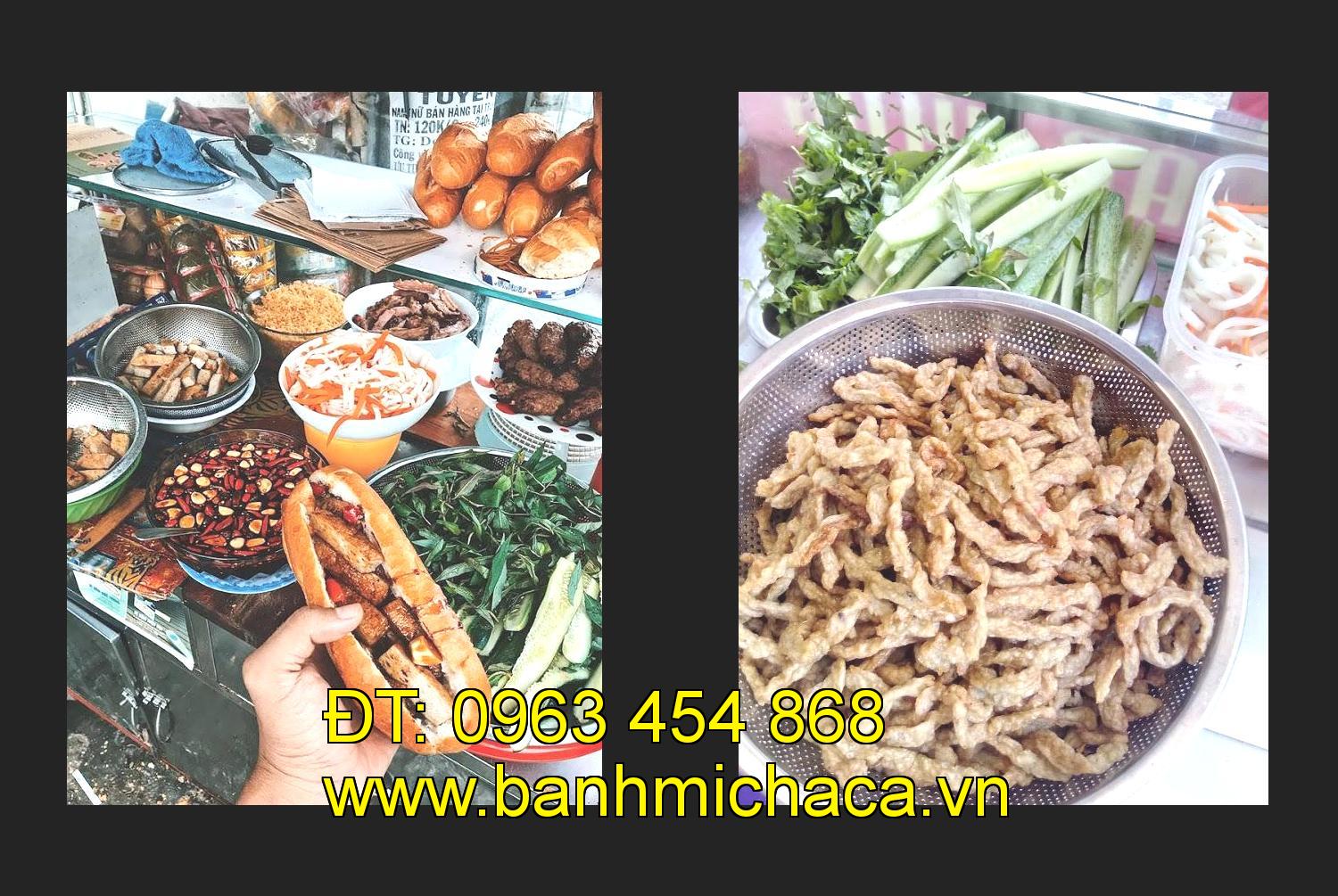 bánh mì chả cá tại tỉnh Bình Thuận