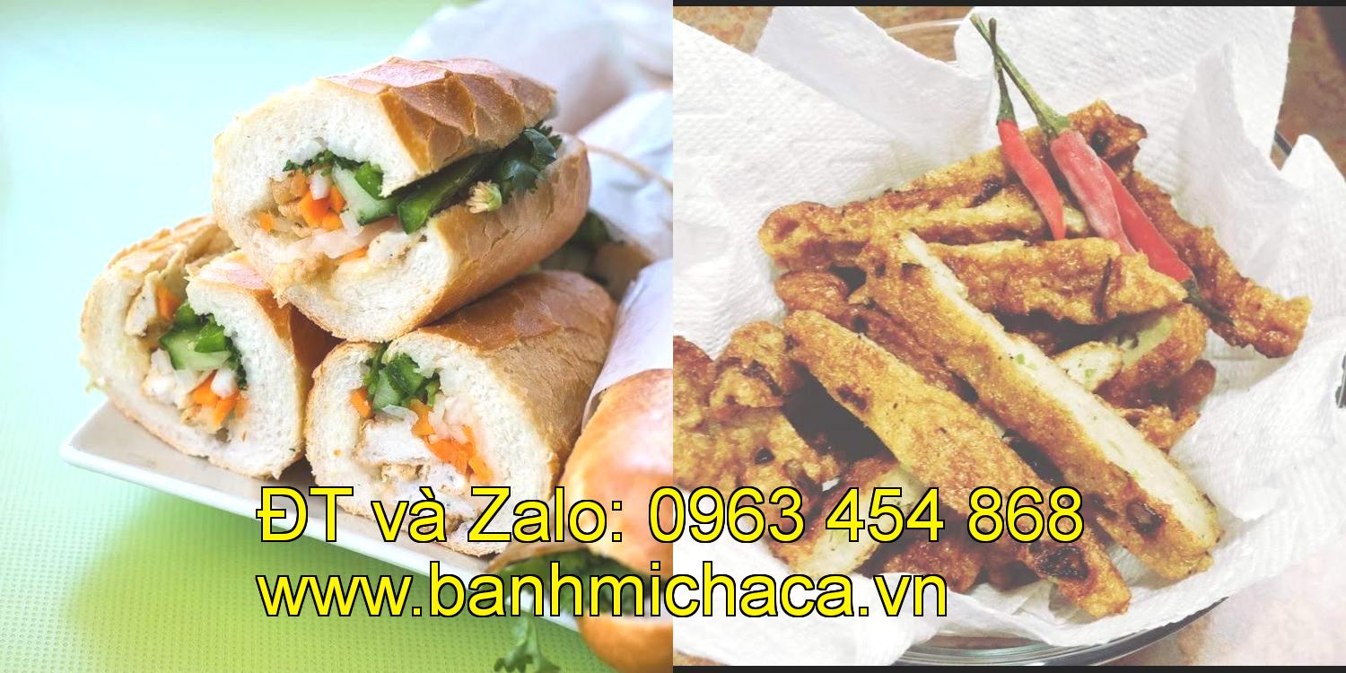 bánh mì chả cá tại tỉnh Cao Bằng