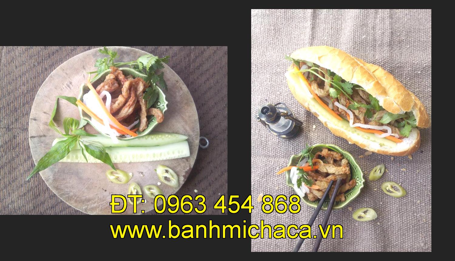 bánh mì chả cá tại tỉnh Cao Bằng