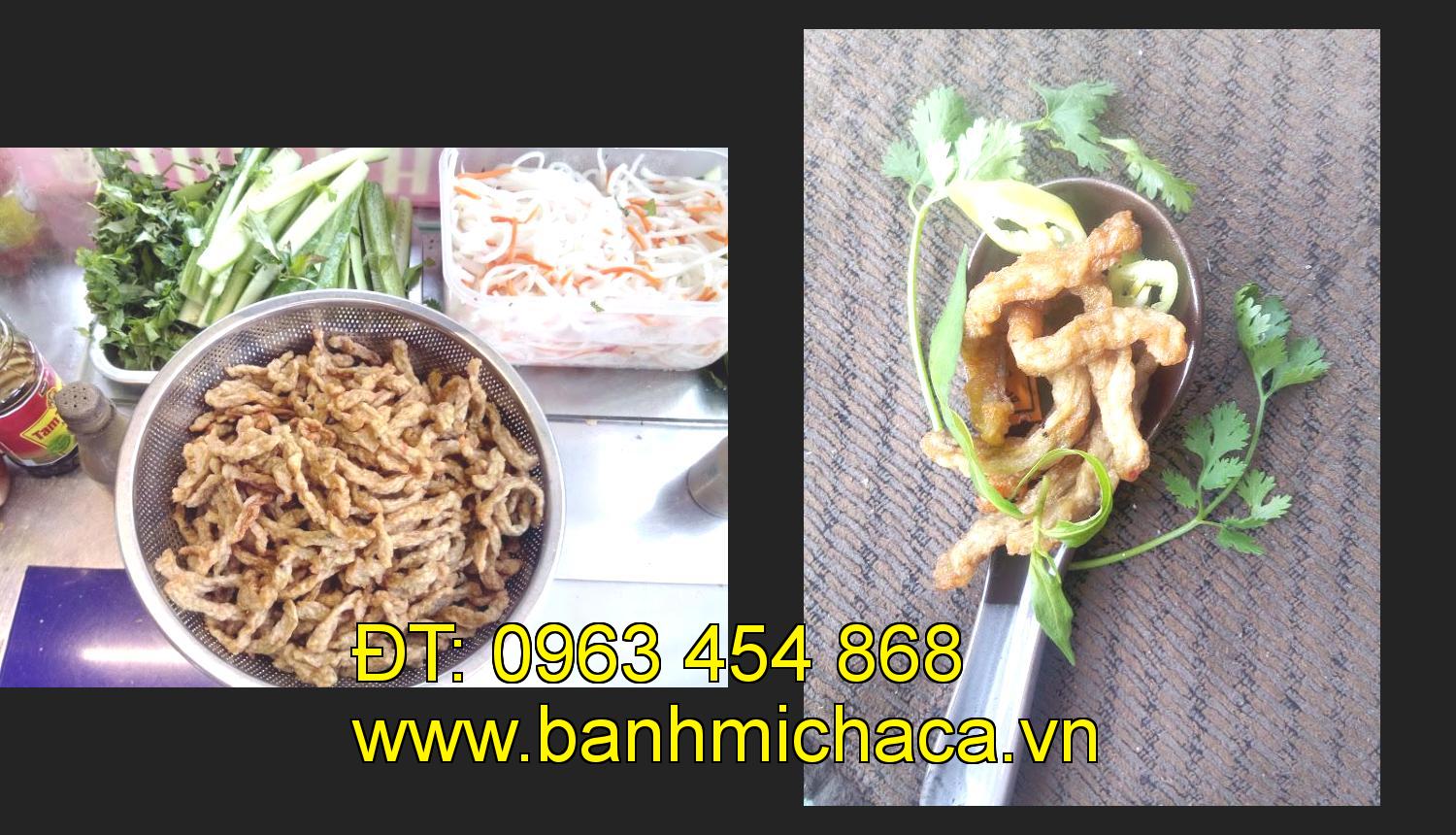 bánh mì chả cá tại tỉnh Đắk Lắk