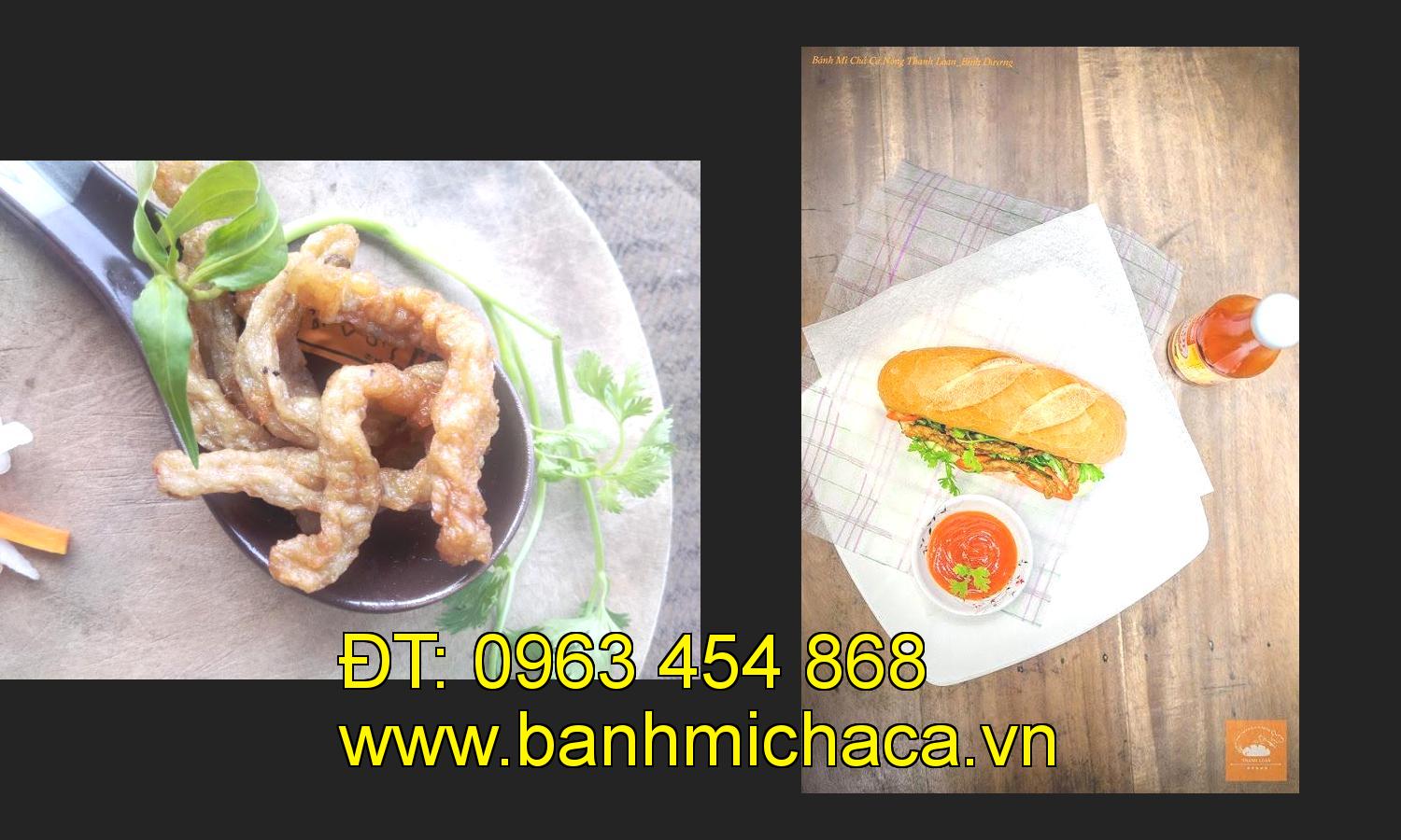 bánh mì chả cá tại tỉnh Hậu Giang