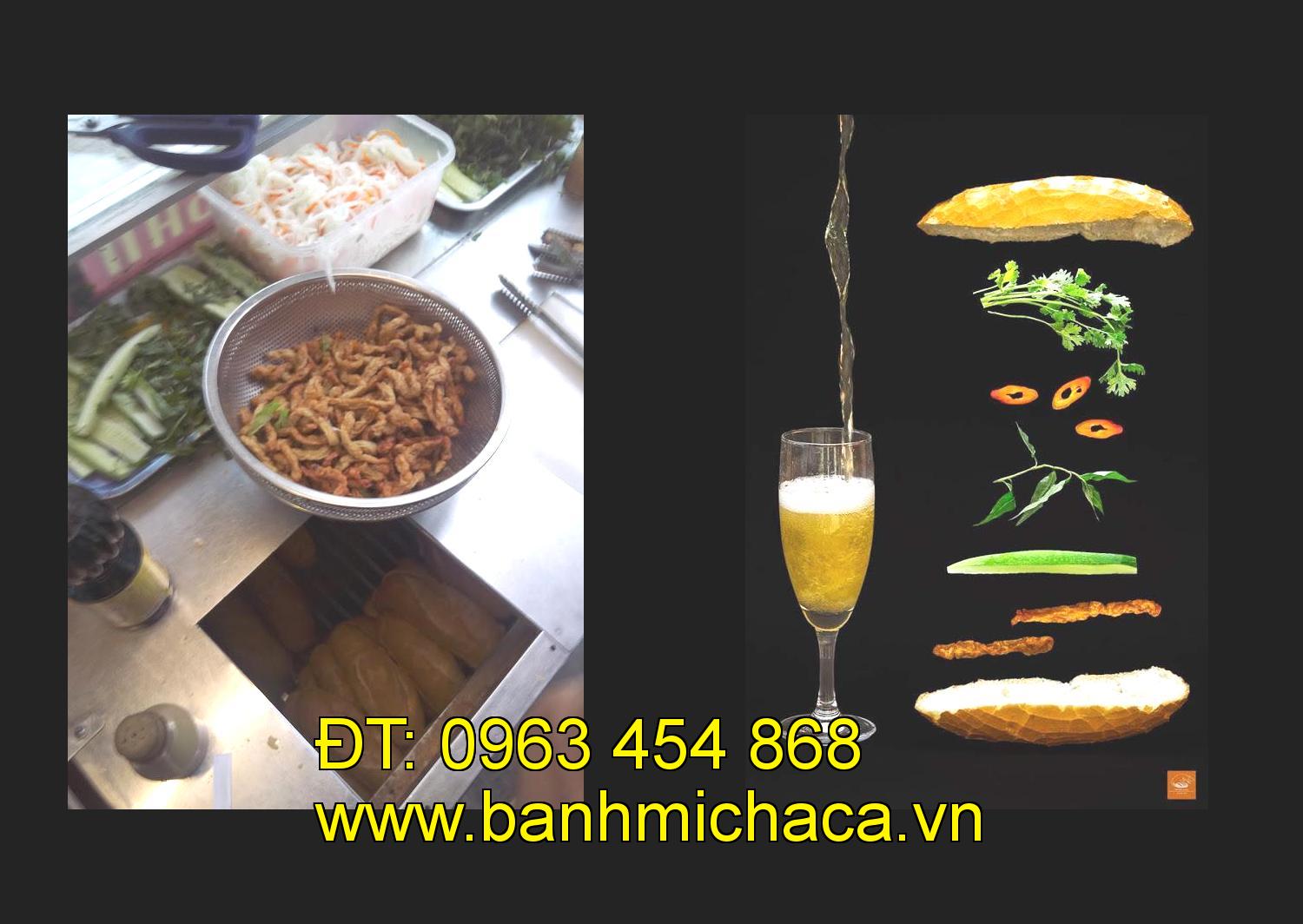 bánh mì chả cá tại tỉnh Hòa Bình