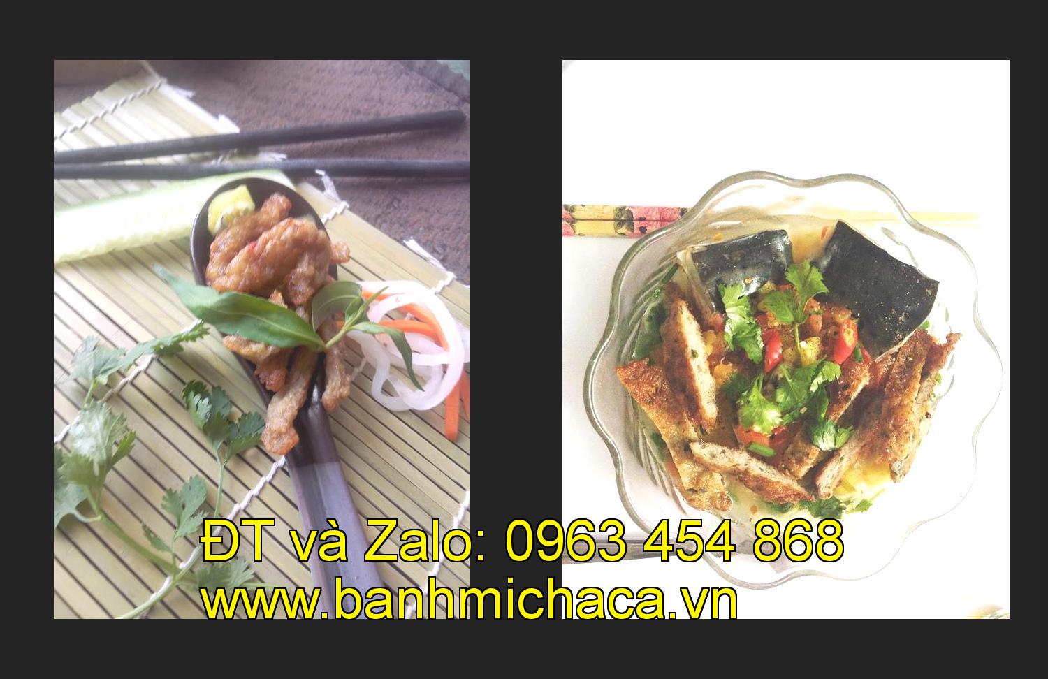 bánh mì chả cá tại tỉnh Kiên Giang