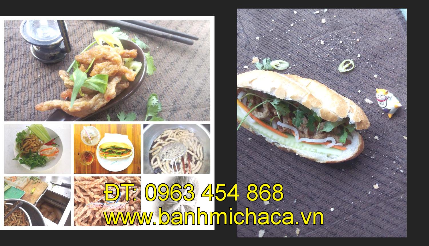 bánh mì chả cá tại tỉnh Kon Tum