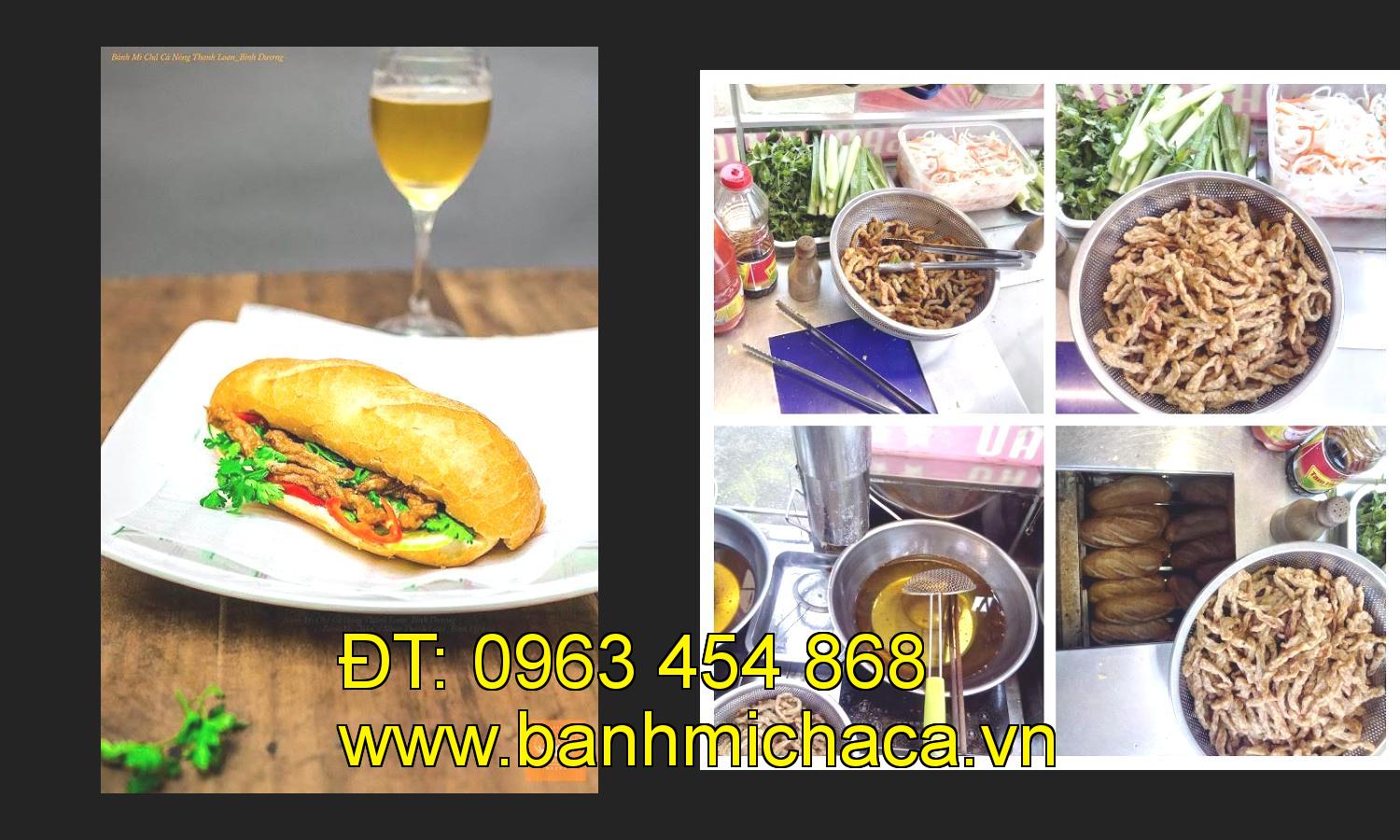 bánh mì chả cá tại tỉnh Nghệ An