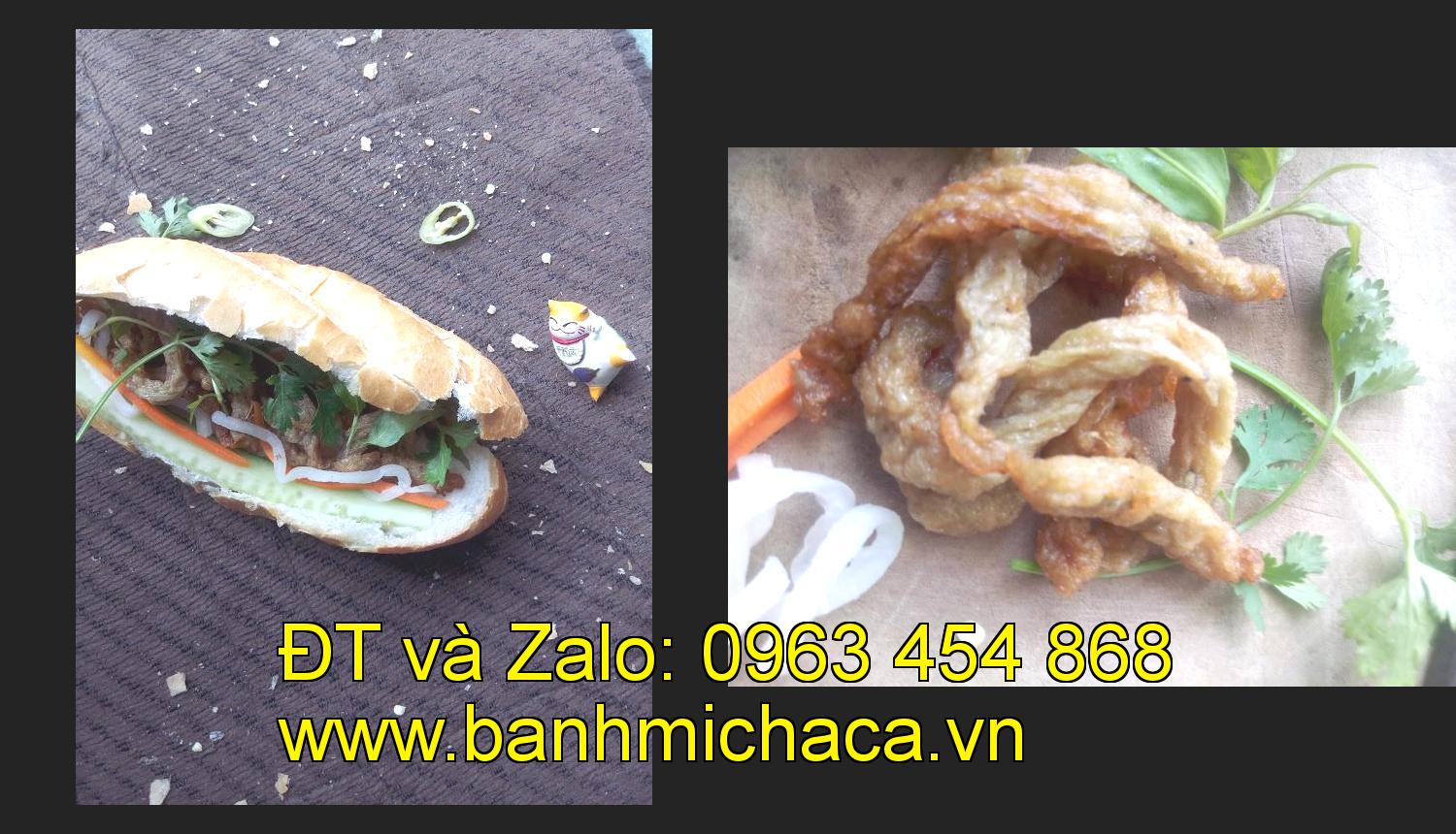 bánh mì chả cá tại tỉnh Ninh Thuận