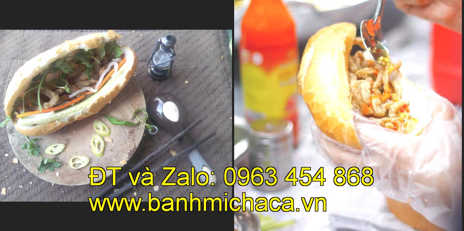 bánh mì chả cá tại tỉnh Thanh Hóa