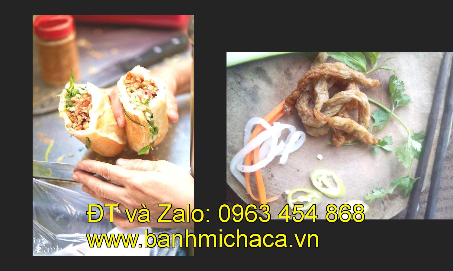 bánh mì chả cá tại tỉnh Yên Bái