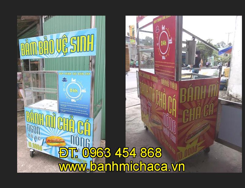 xe bánh mì chả cá giá rẻ tại tỉnh Vĩnh Long
