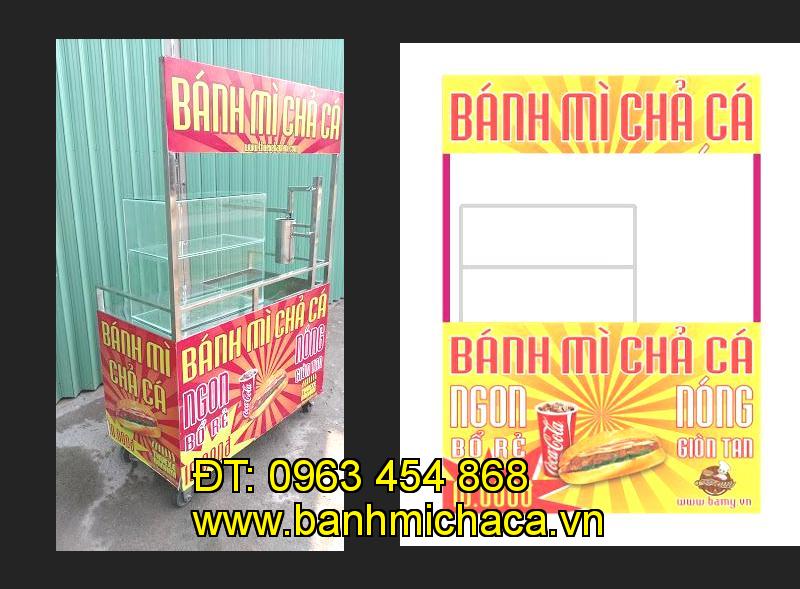 xe bánh mì chả cá giá rẻ tại tỉnh Cà Mau