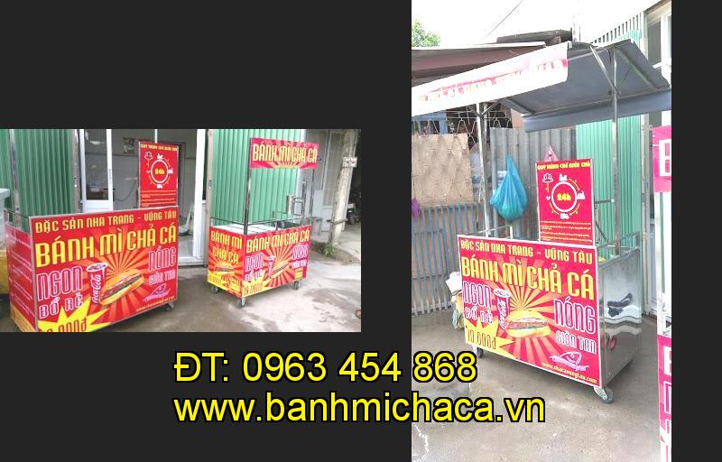 Bán xe bánh mì chả cá tại tỉnh Hồ Chí Minh