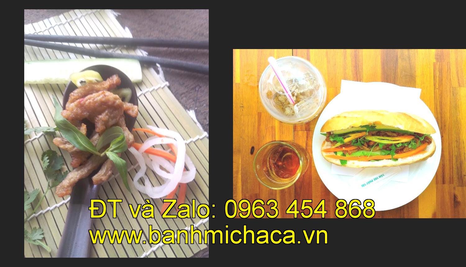 chả cá bán bánh mì tại tỉnh Cà Mau