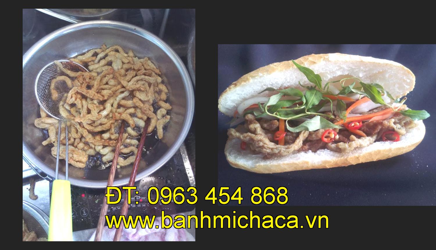 chả cá bán bánh mì tại tỉnh Hà Giang
