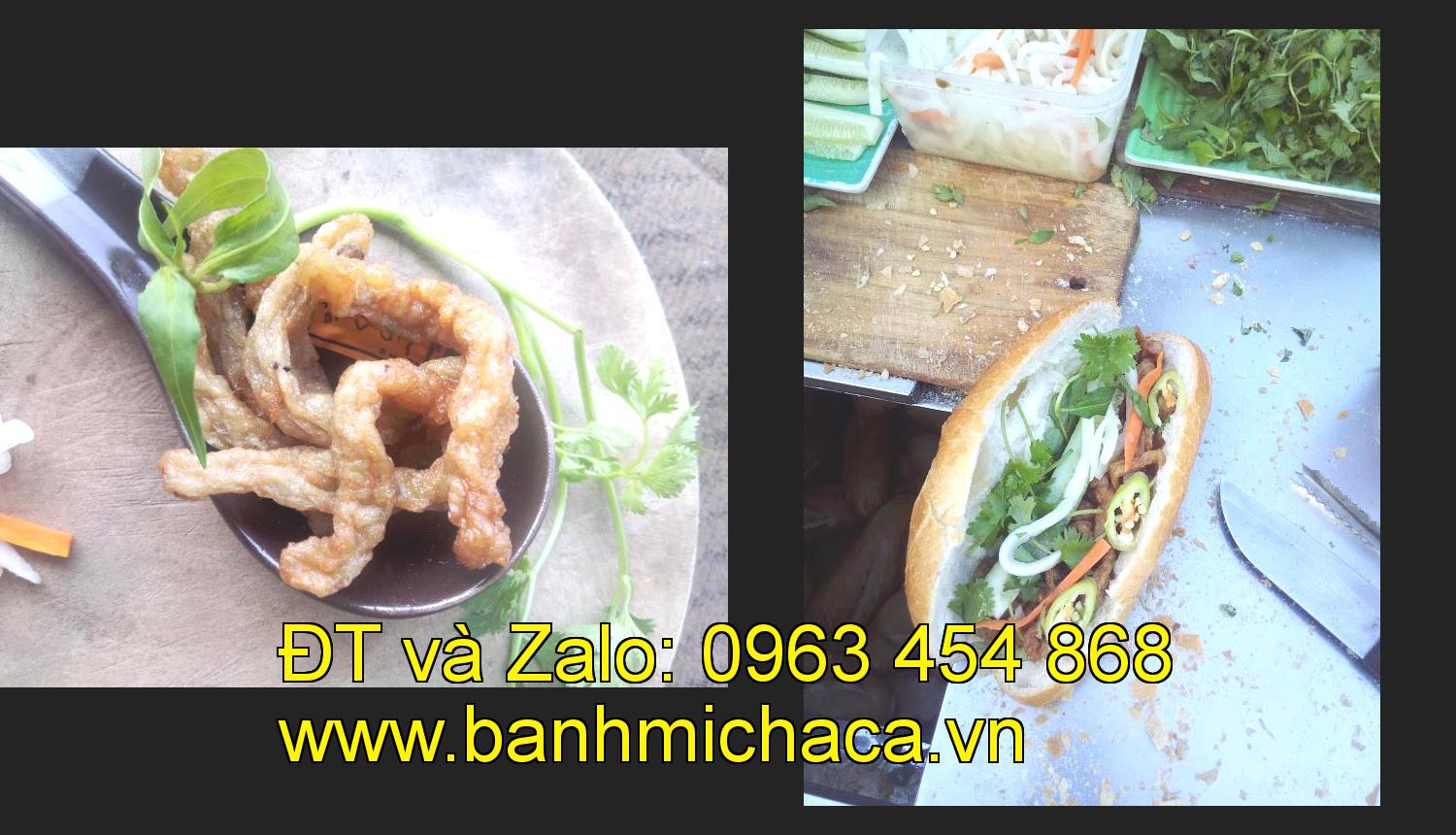 chả cá bán bánh mì tại tỉnh Kiên Giang