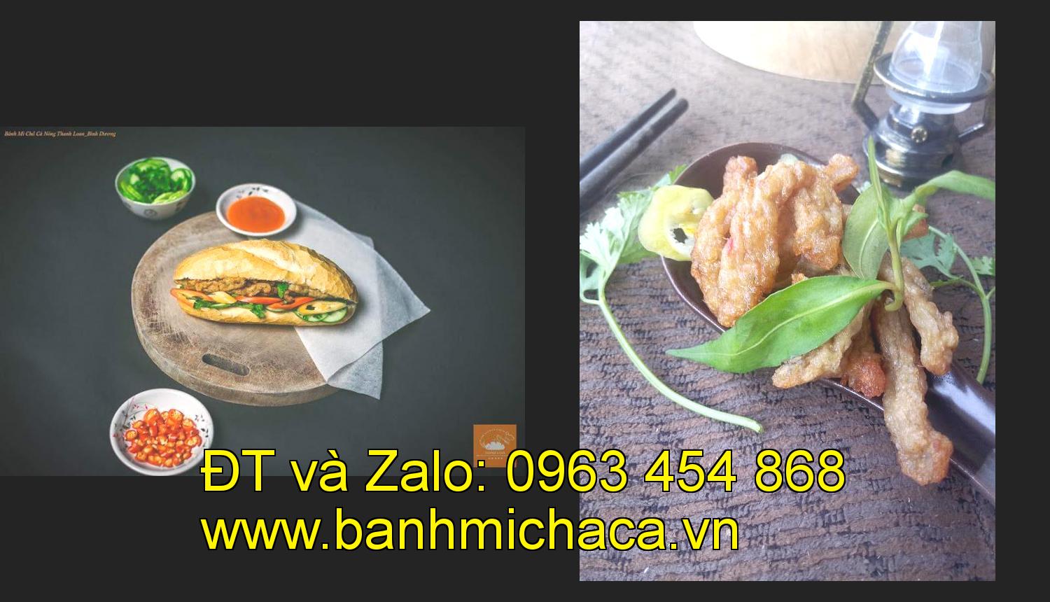 chả cá bán bánh mì tại tỉnh Long An