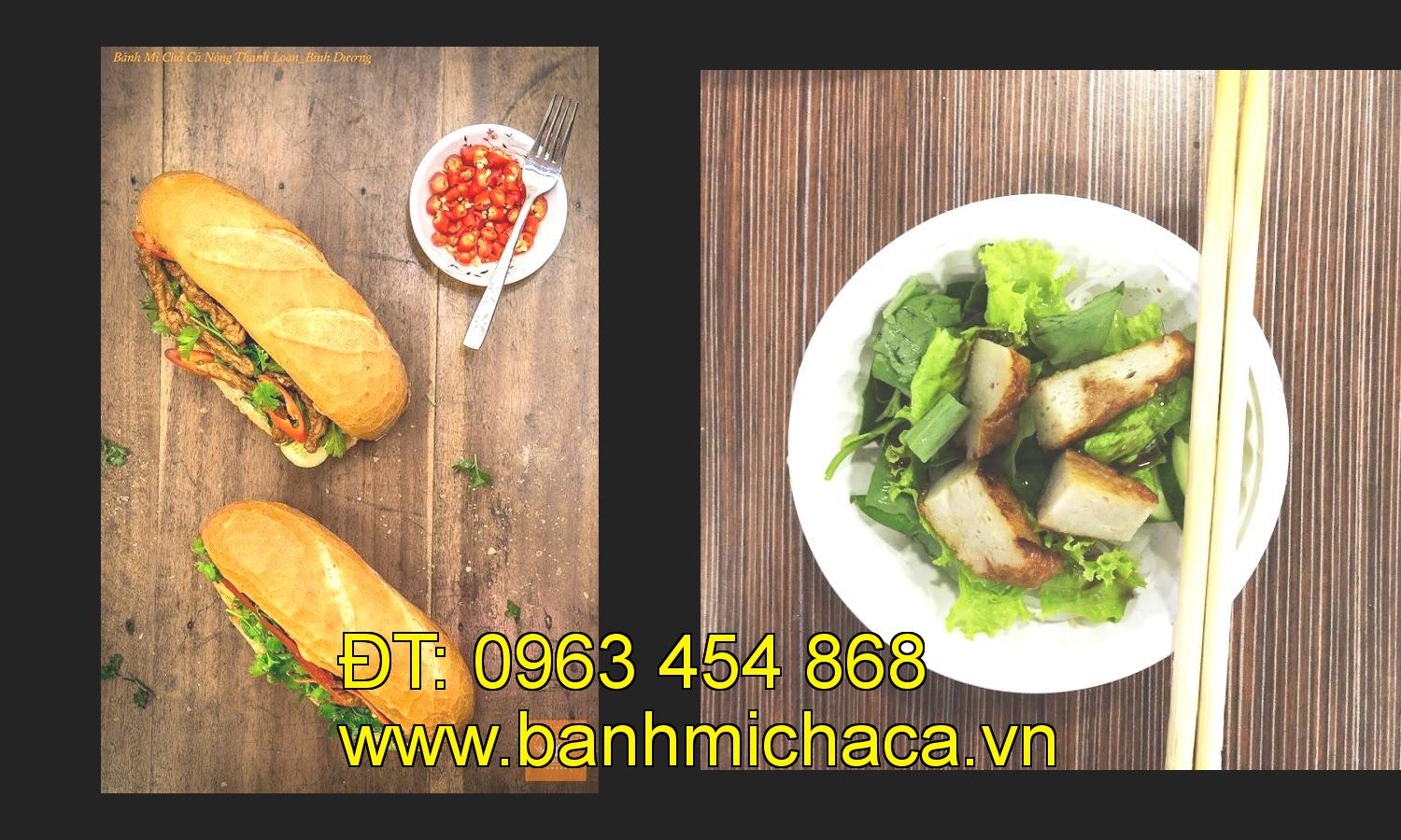 chả cá bán bánh mì tại tỉnh Thái Bình