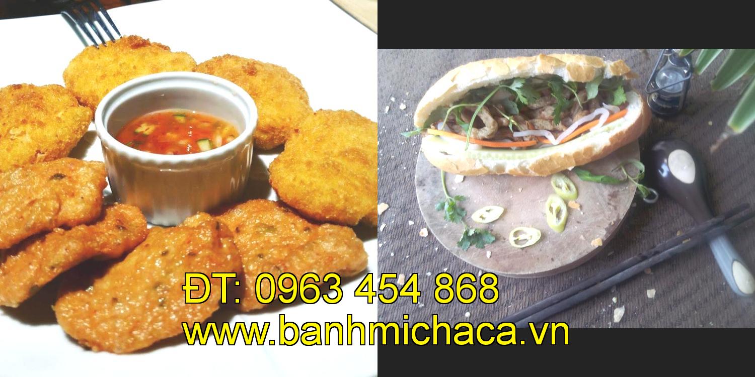 chả cá bán bánh mì tại tỉnh Vĩnh Long
