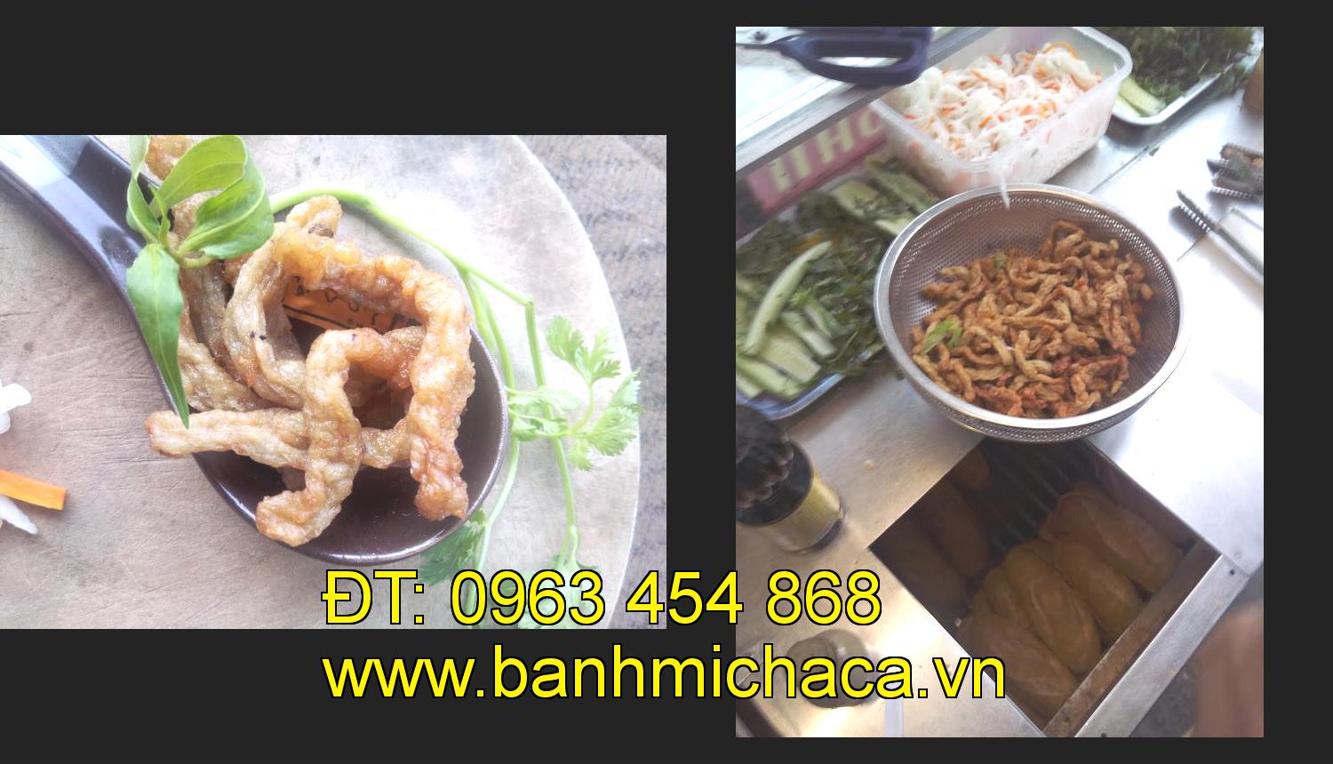 chả cá bán bánh mì tại tỉnh Vĩnh Long