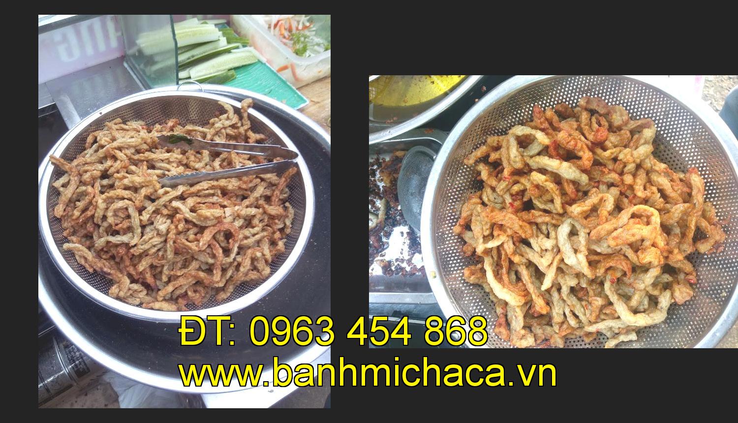 chả cá bán bánh mì tại tỉnh Yên Bái