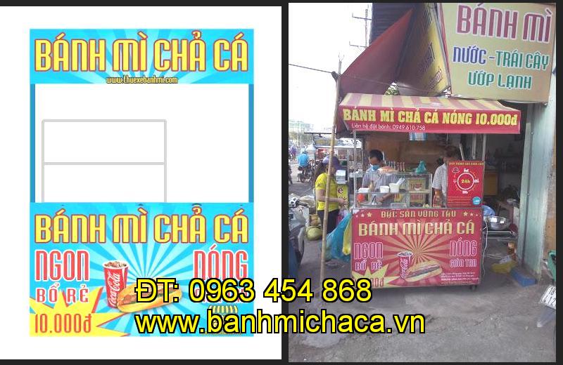 xe bánh mì chả cá giá rẻ tại tỉnh Tây Ninh