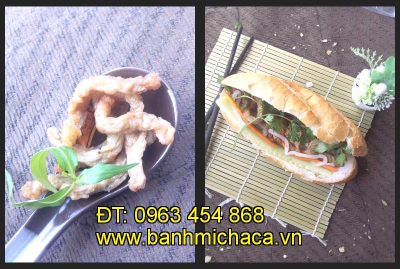 chả cá bán bánh mì tại tỉnh An Giang