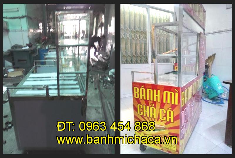 Bán xe bánh mì chả cá tại tỉnh Hậu Giang