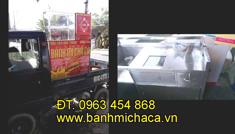 Bán xe bánh mì chả cá tại tỉnh Kon Tum