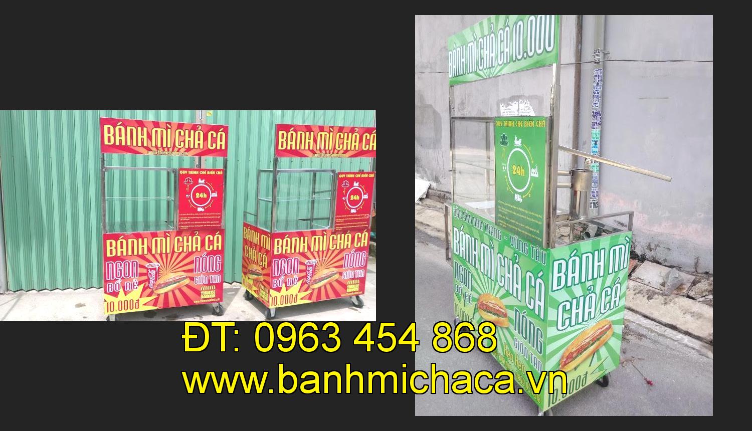 xe bánh mì chả cá giá rẻ tại tỉnh Bắc Kạn