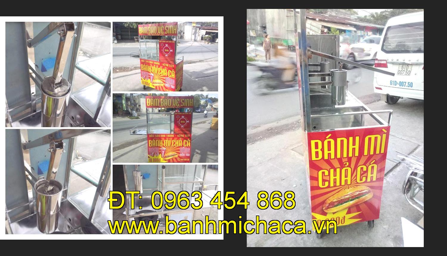 xe bánh mì chả cá giá rẻ tại tỉnh Hậu Giang