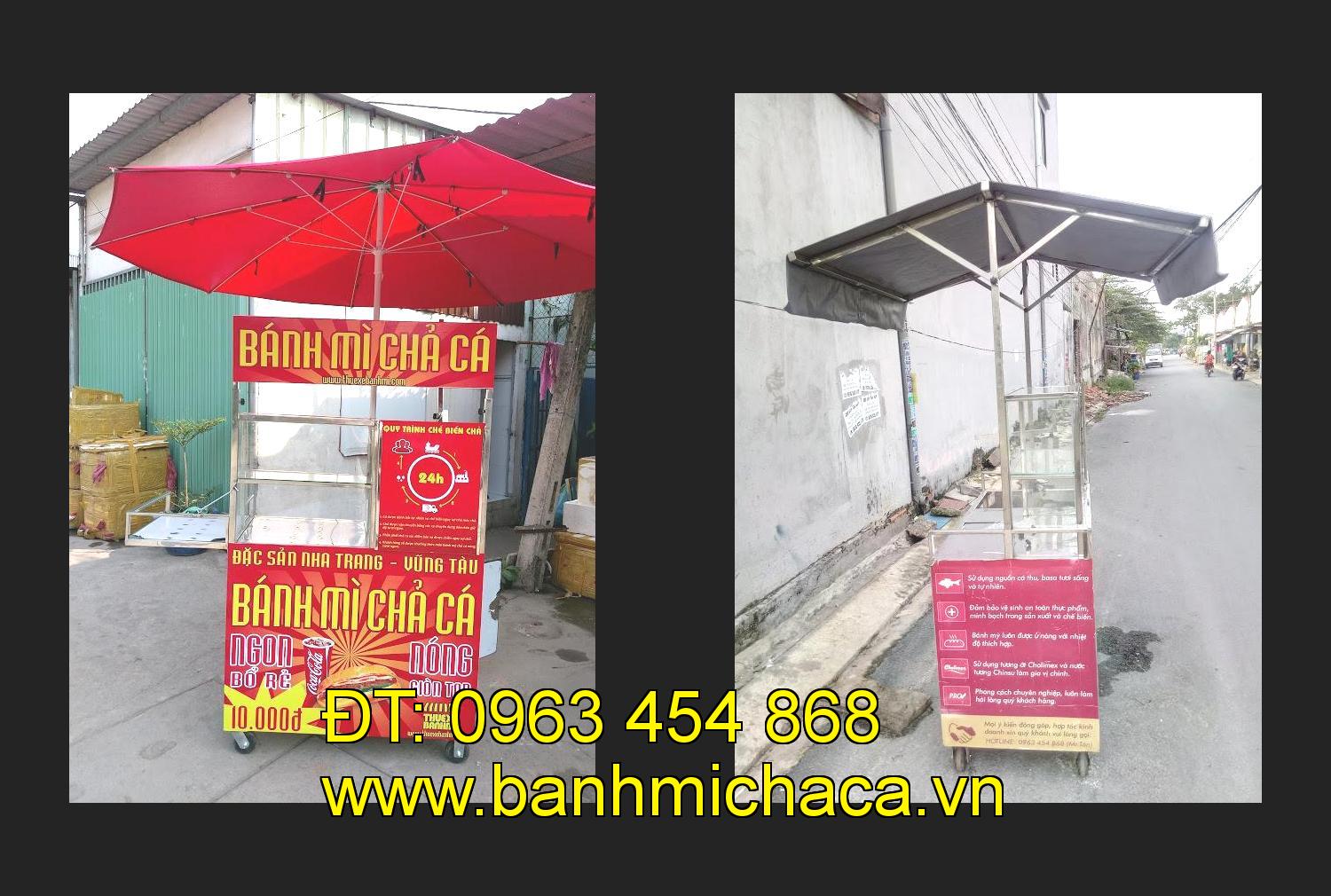 xe bánh mì chả cá giá rẻ tại tỉnh Lâm Đồng