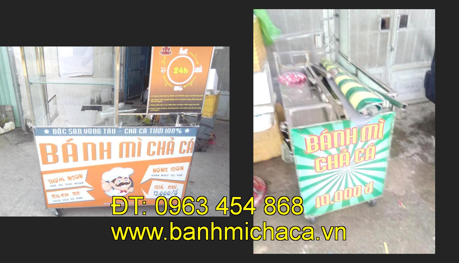 xe bánh mì chả cá giá rẻ tại tỉnh Lạng Sơn