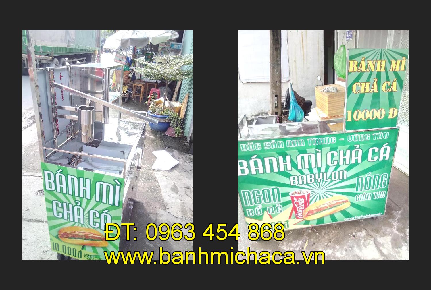 xe bánh mì chả cá giá rẻ tại tỉnh Quảng Nam