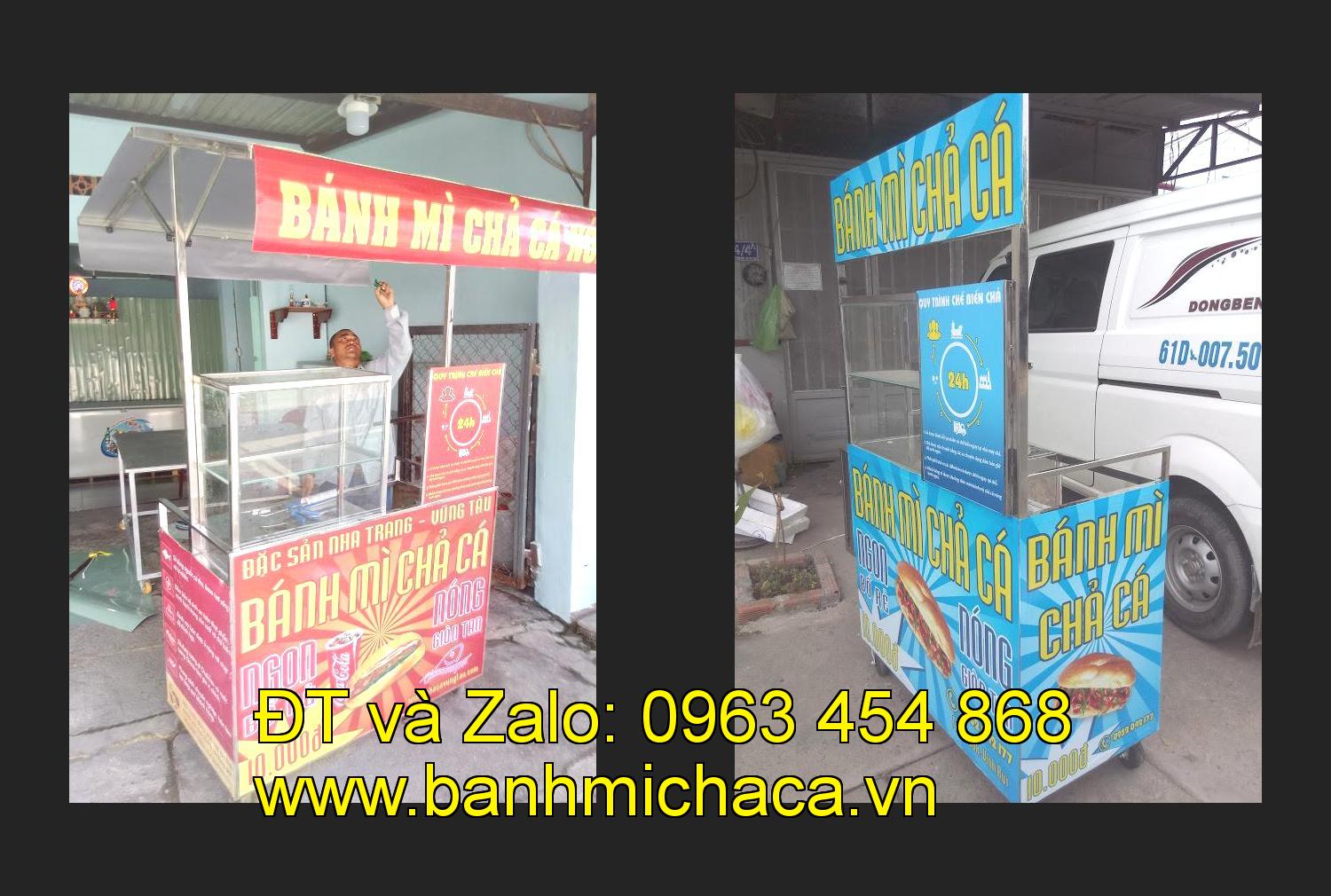 xe bánh mì chả cá giá rẻ tại tỉnh Thừa Thiên Huế