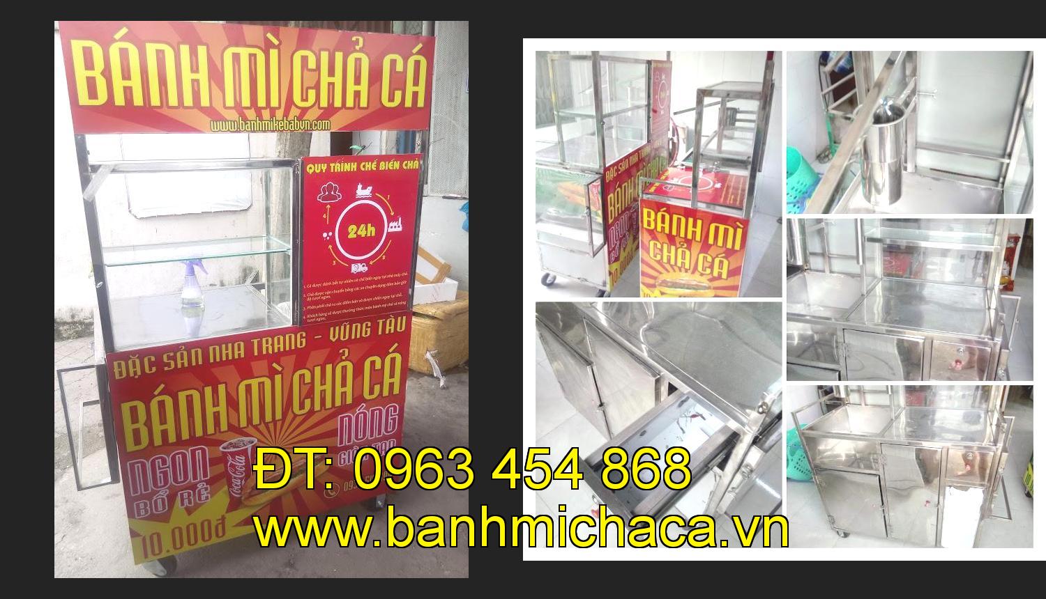 xe bánh mì chả cá giá rẻ tại tỉnh Tuyên Quang